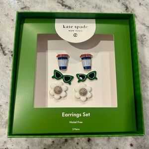 Target x Kate SpadeCoffee Cup, Sunglasses, and Flower Earrings Set